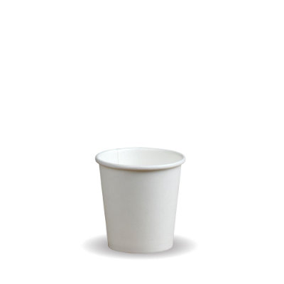 4oz Plain White Paper Espresso Cups (62mm Rim)